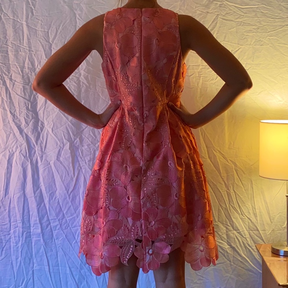 Coral Dress White House Black Market - Picture 3 of 9